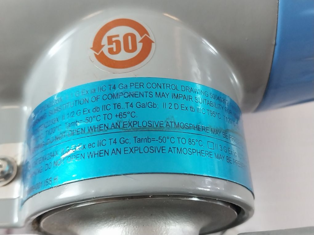 Honeywell St 800 Series 50071726 Pressure Transmitter Remote Diaphragm 11-42Vdc