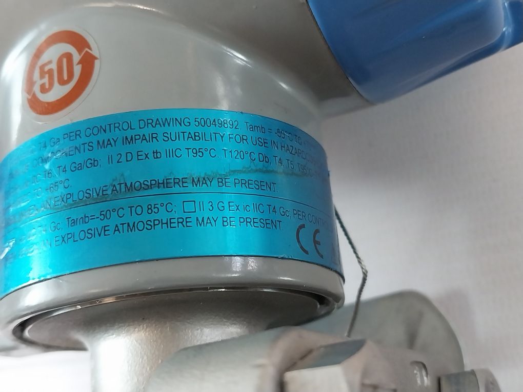 Honeywell St 800 Series 50071726 Pressure Transmitter Remote Diaphragm 11-42Vdc