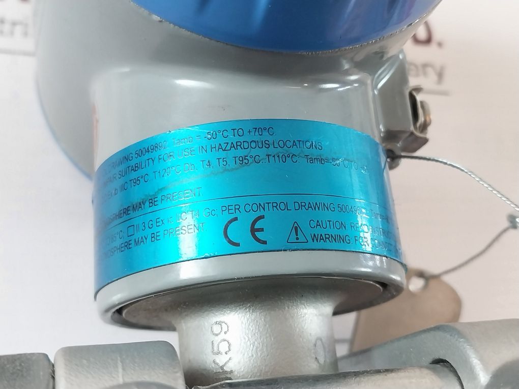 Honeywell St 800 Series 50071726 Pressure Transmitter Remote Diaphragm 11-42Vdc