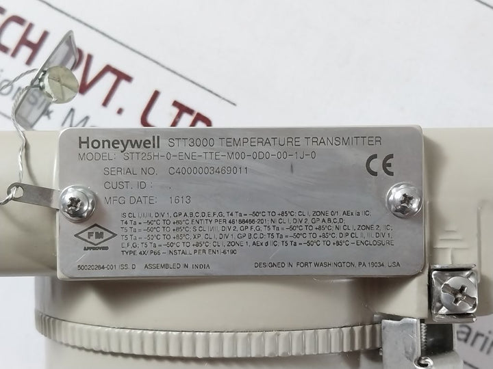 Honeywell Stt25H-0-ene-tte-m00-0D0-00-1J-0 Temperature Transmitter