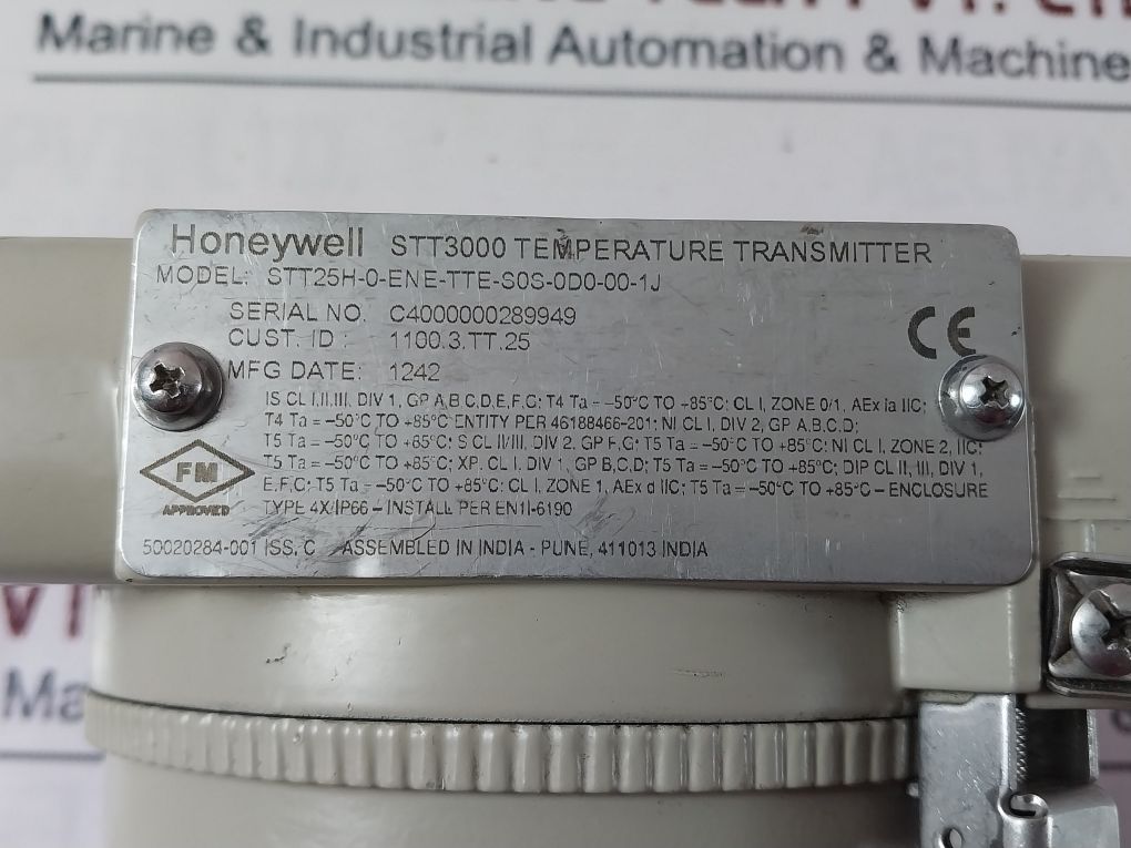 Honeywell Stt25H-0-ene-tte-s0S-0D0-00-1J Stt3000 Temperature Transmitter