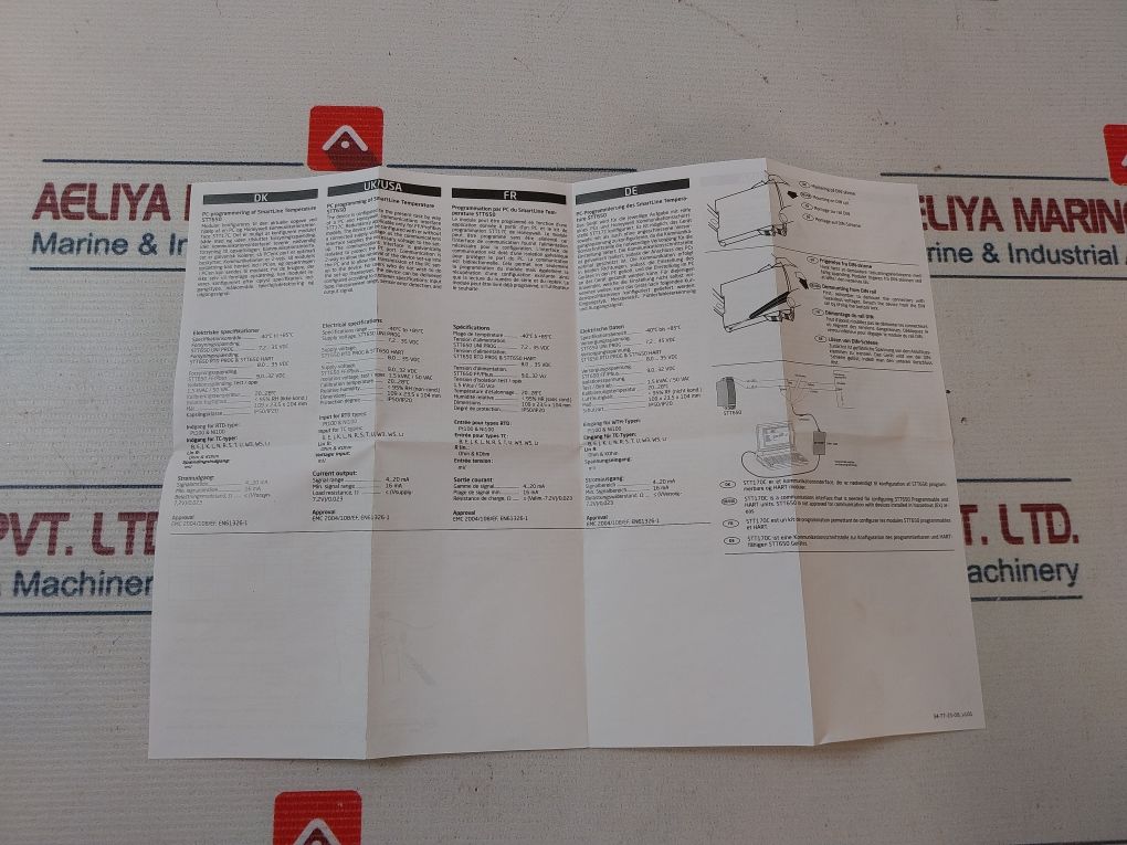 Honeywell Stt650-s2-0-0-ch0 2-wire Hart Transmitter 8-35V