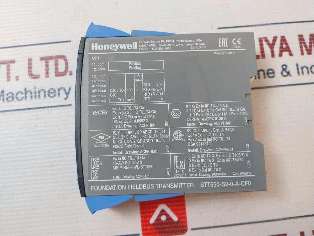 Honeywell Stt650 Temperature Transmitter