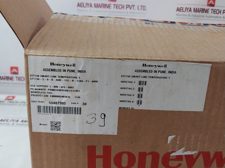 Honeywell Stt750-s-0-0-ah0-11C-b-11A0-f1-0000 Smartline Temperature Transmitter