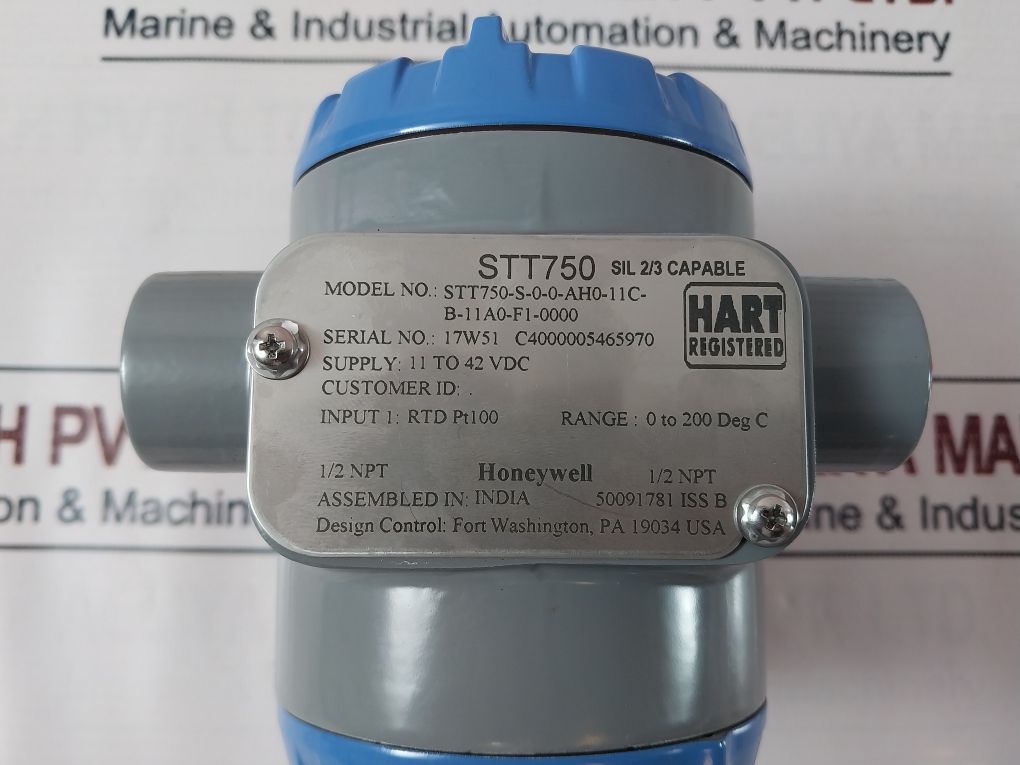 Honeywell Stt750-s-0-0-ah0-11C-b-11A0-f1-0000 Smartline Temperature Transmitter