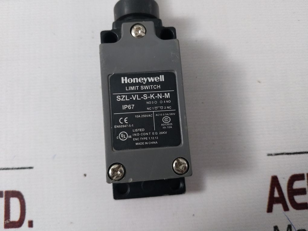 Honeywell Szl-vl-s-k-n-m Limit Switch
