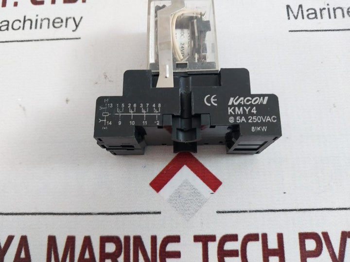 Honeywell Szr-my4-d1 Power Relay 24Vdc