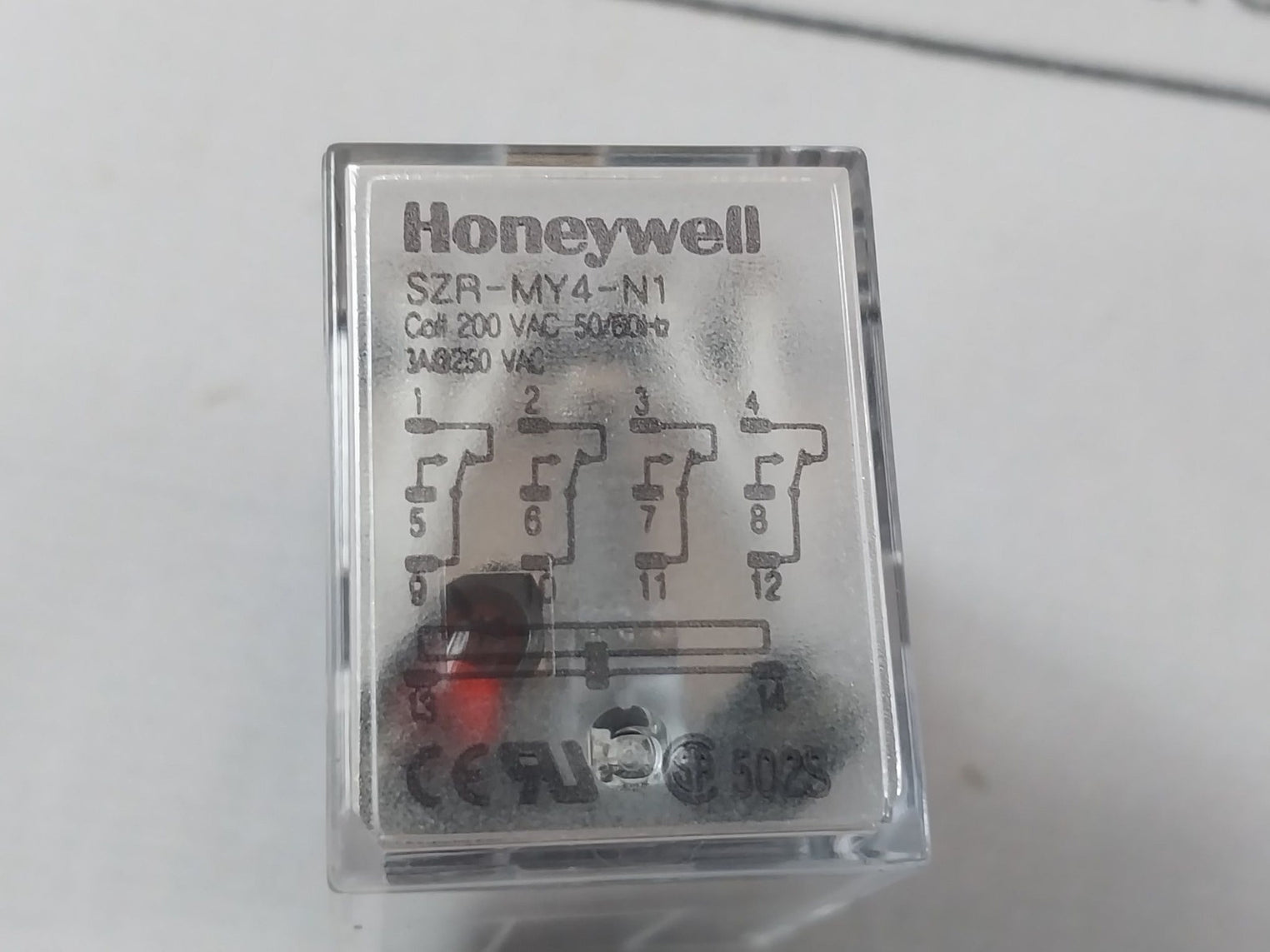Honeywell Szr-my4-n1 Magnetic Relay 