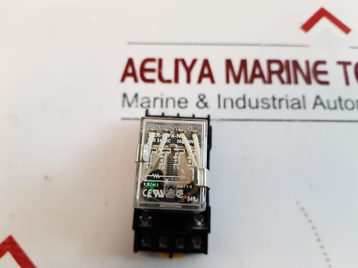 Honeywell Szr-my4-n1 Magnetic Relay With Base