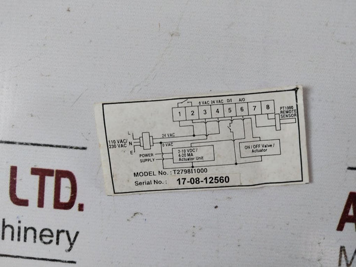 Honeywell T2798I1000 Temperature Controller