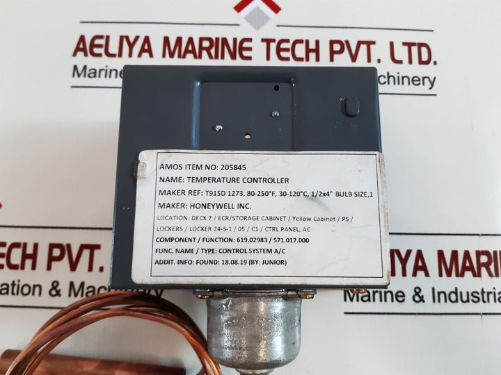 Honeywell T915D 1273 Temperature Controller