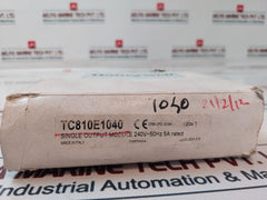 Honeywell Tc810E1040 Single Output Module