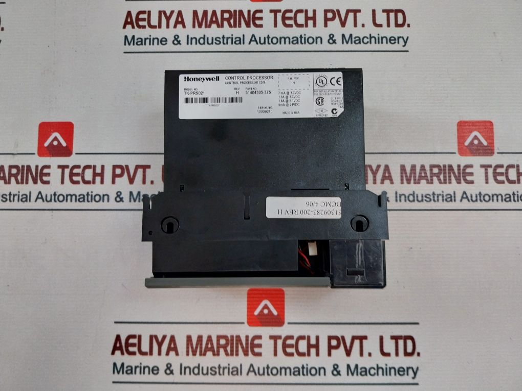 Honeywell Tk-prs021 Control Processor 1.6A 5.1Vdc