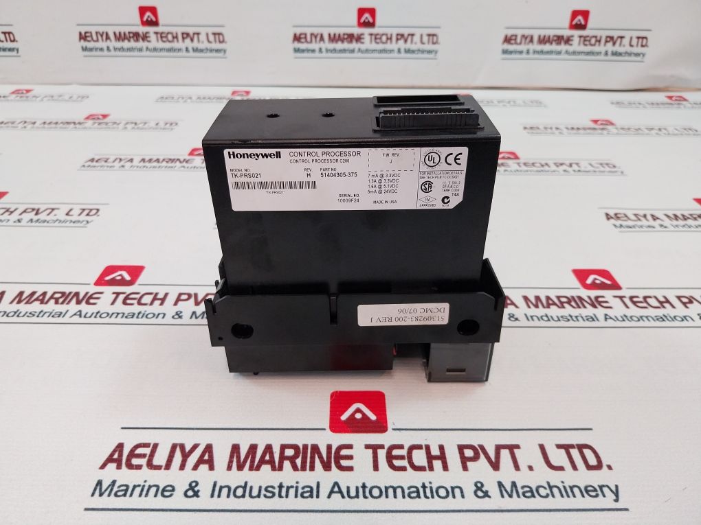 Honeywell Tk-prs021 Control Processor 51404305-375