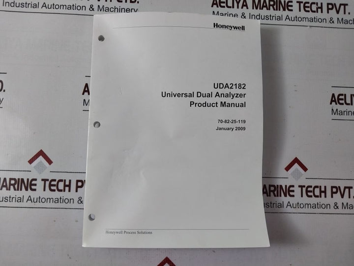 Honeywell Uda2182-ph1-nn2-nn-n-pe00-ee Universal Dual Analyzer Set