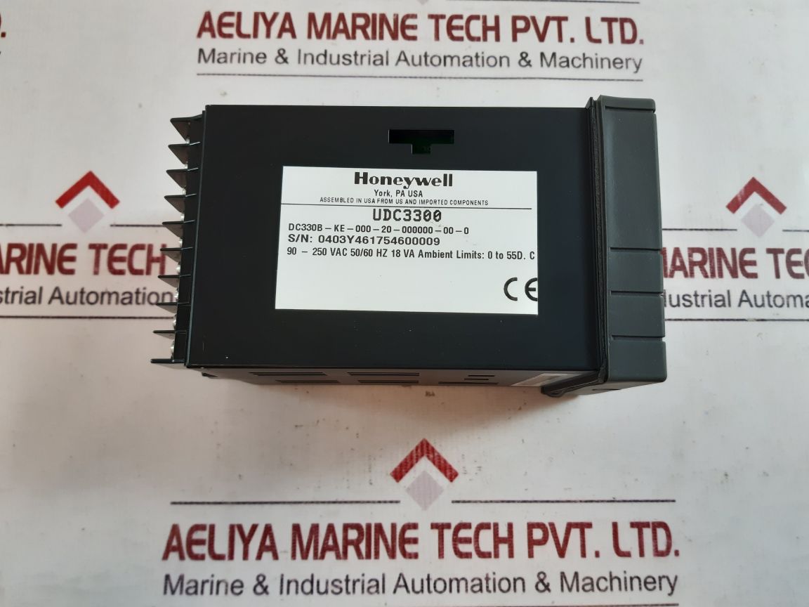 Honeywell udc3300 temperature controller dc330b-ke­-000-20-000000-00-0