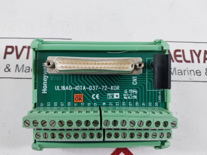 Honeywell Ul16Ao-iota-d37-72-xor I/O Relay Ul16Ao-mtp-d37-72R