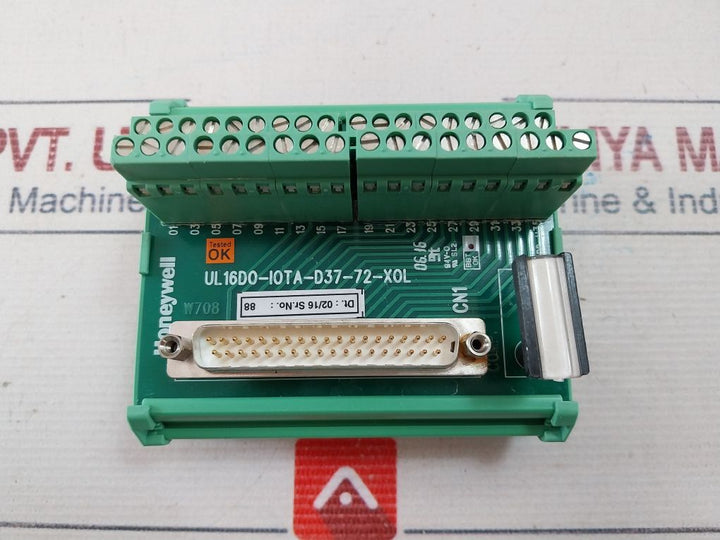 Honeywell Ul16Do-iota-d37-72-xol Digital Input/Output Relay