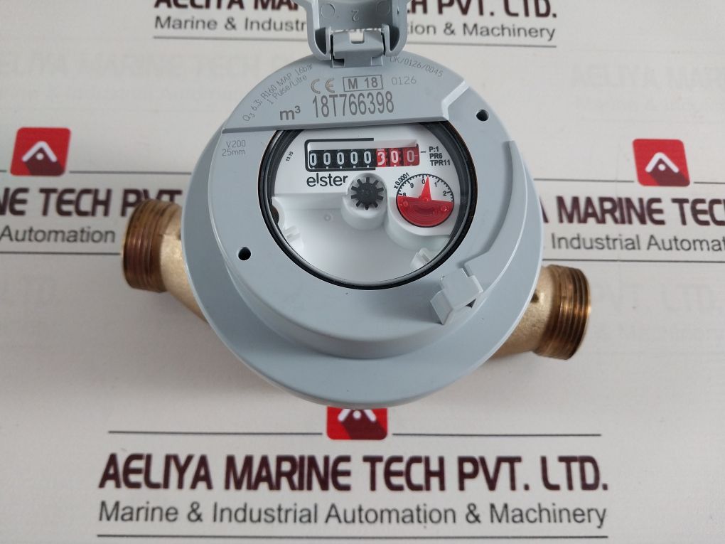 Honeywell V200 Volumetric In-line Cold Water Meter Set