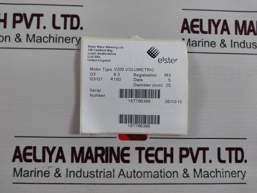 Honeywell V200 Volumetric In-line Cold Water Meter Set