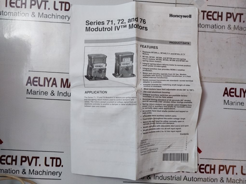 Honeywell Ve4050A1176 Gas Valve