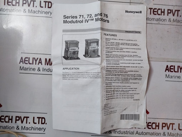 Honeywell Ve4050A1176 Gas Valve