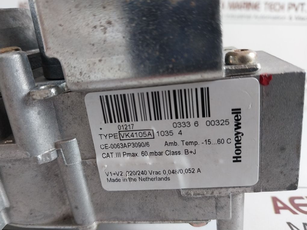 Honeywell Vk4105A Gas Valve With Pipe