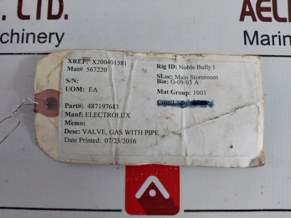 Honeywell Vk4105A Gas Valve With Pipe