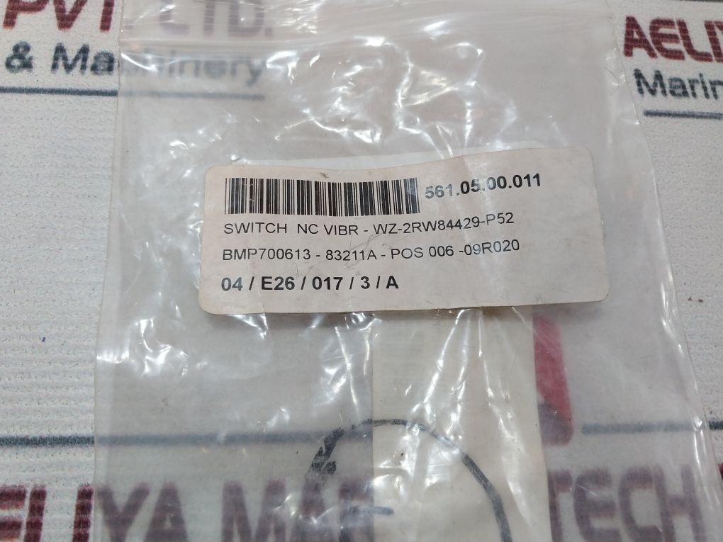 Honeywell Wz-2Rw84429-p52 Micro Switch