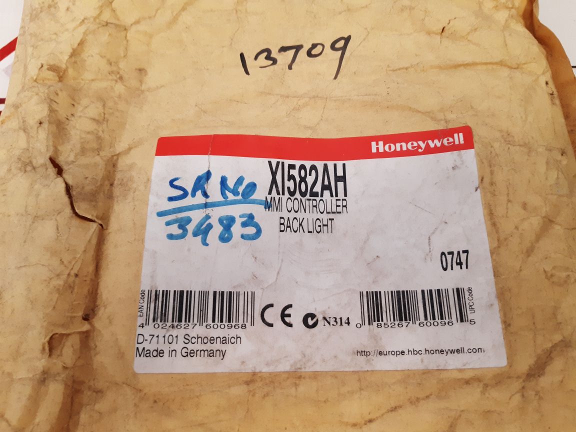 Honeywell xi582ah operator interface controller