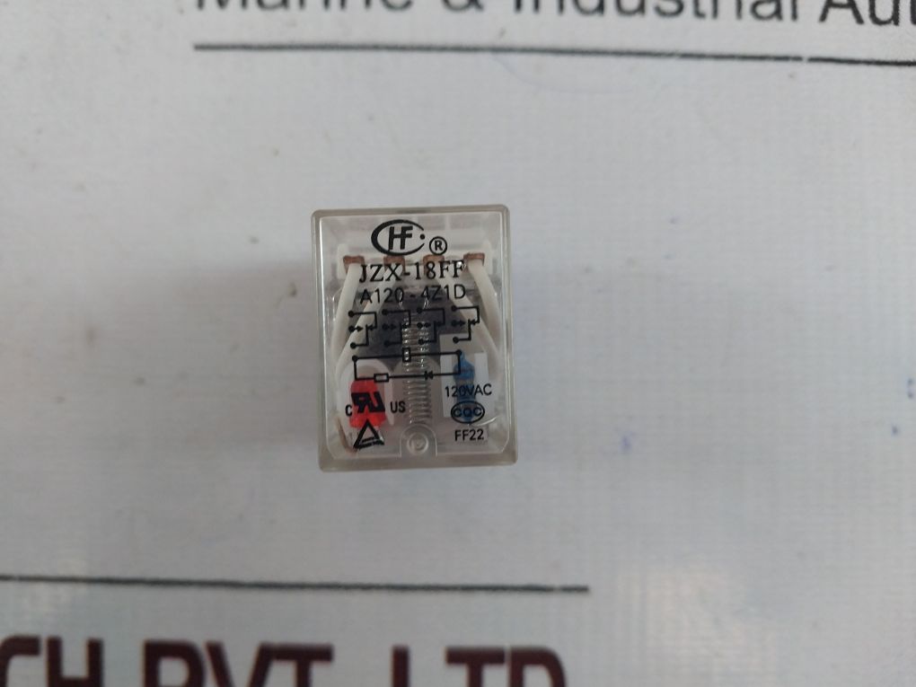 Hongfa Jzx-18Ff A120-4Z1D 120Vac