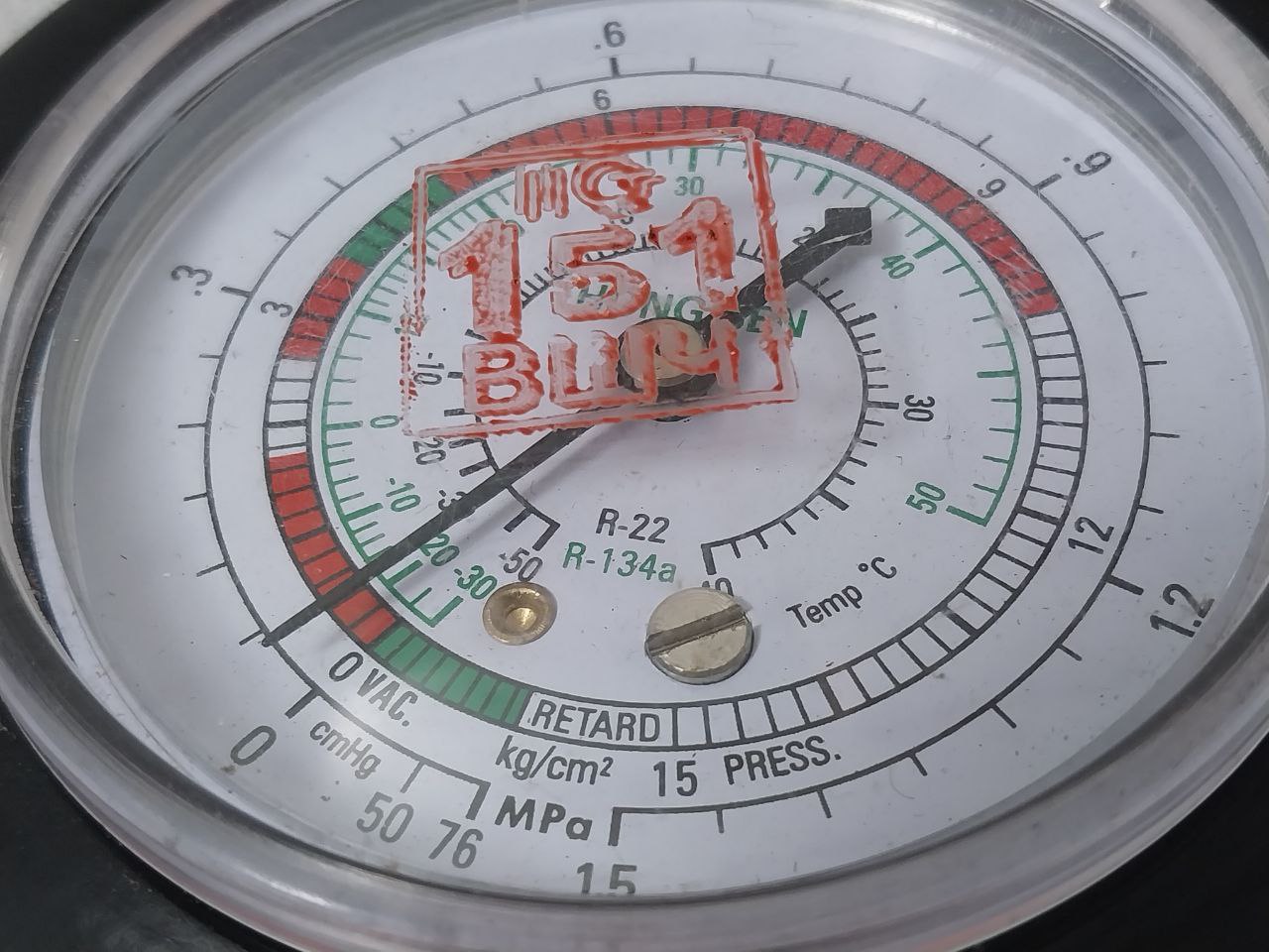 Hongsen R-22 Pressure Gauge