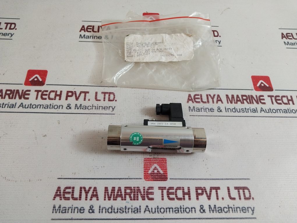 Honsberg Vor-015Ga0016 Flow Indicator With Switch