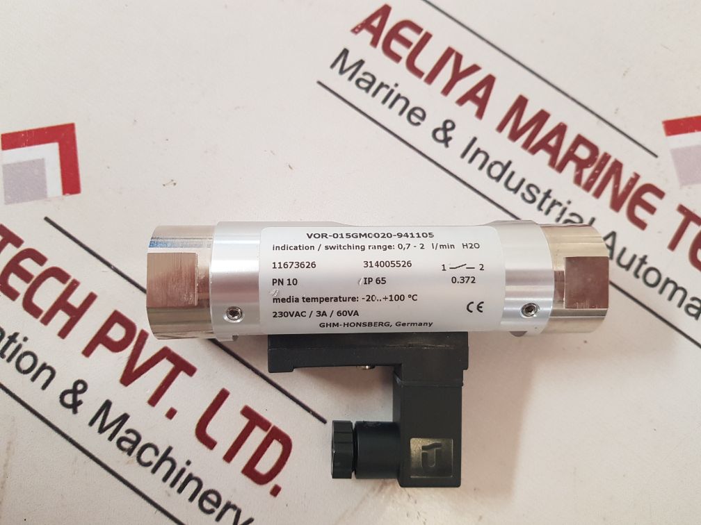 Honsberg Vor-015Gm0020-941105 Flow Switch