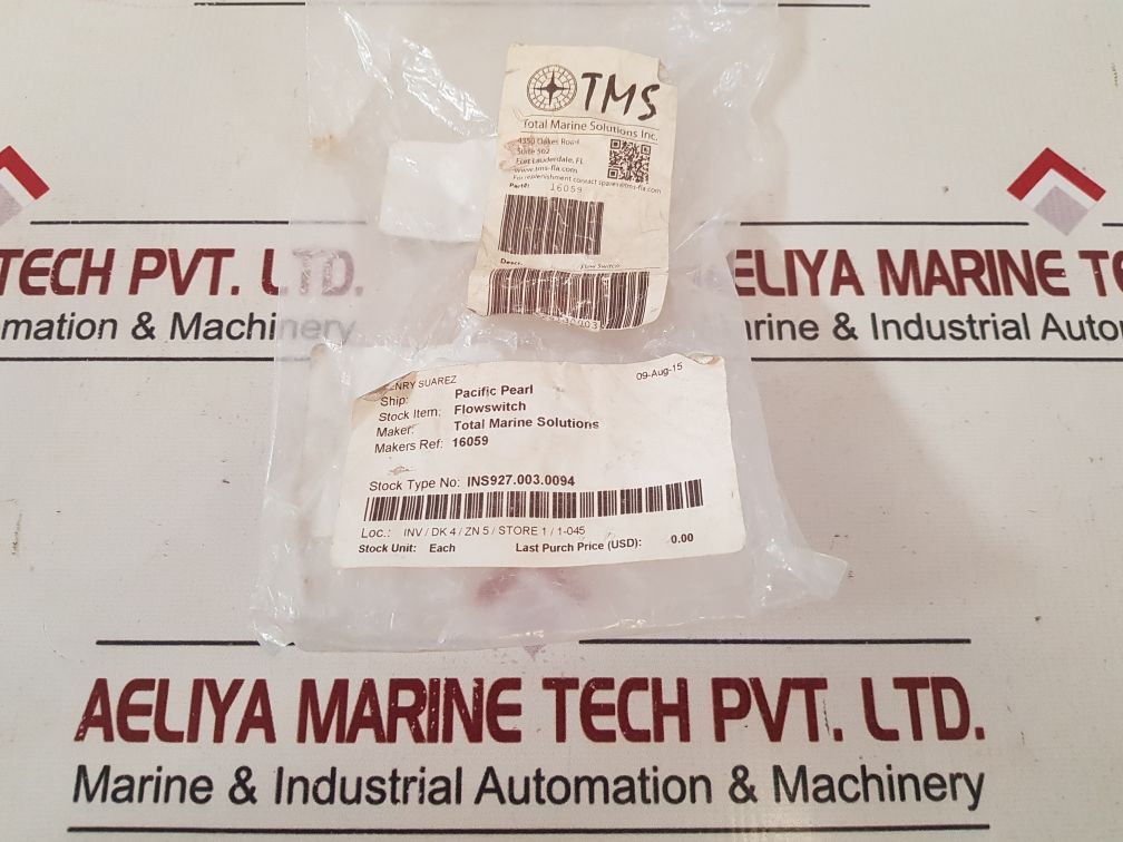 Honsberg Vor-015Gm0020-941105 Flow Switch