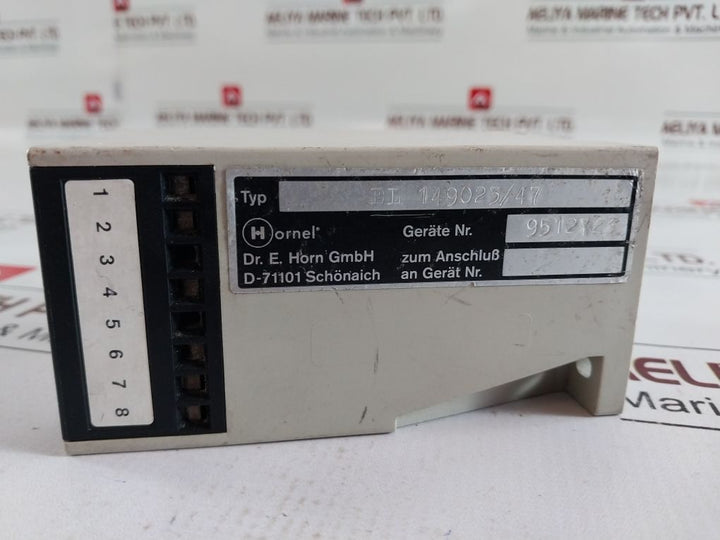 Hornel El 149…/47 Limit Switch El 149023/47