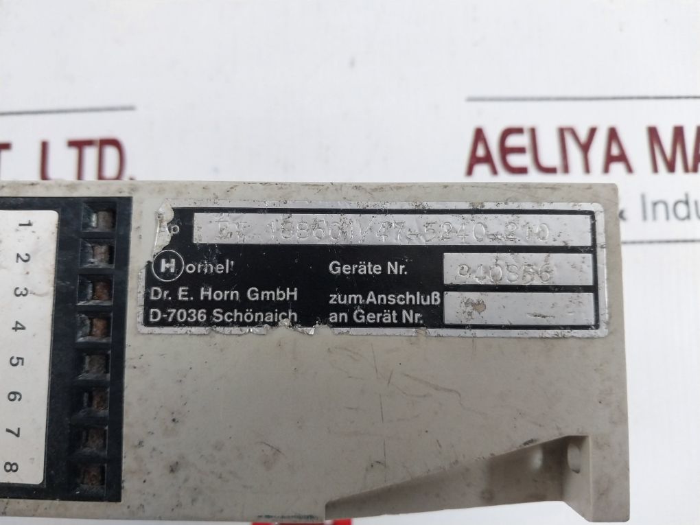 Hornel Ev 188601/47-5240-210 Converter