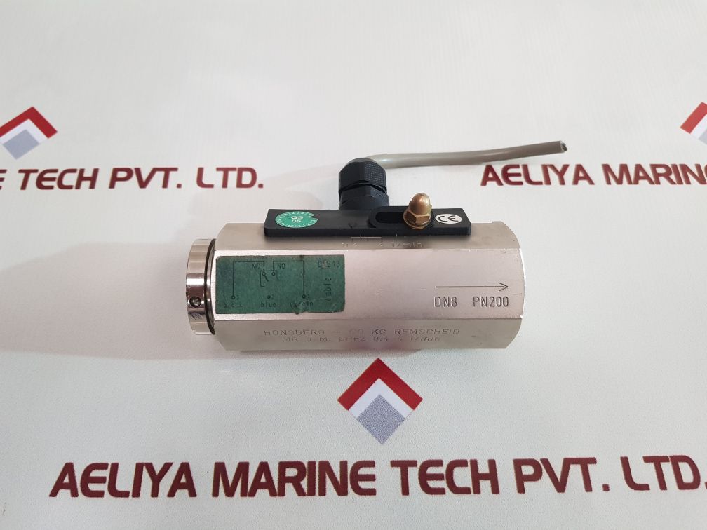 Hosco Fluvamat Mr 8 Mi Spez Valve Dn8 Pn200

