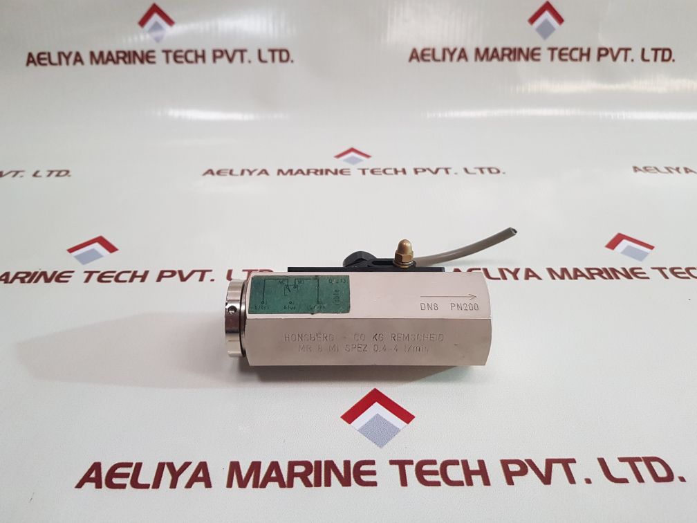 Hosco Fluvamat Mr 8 Mi Spez Valve Dn8 Pn200