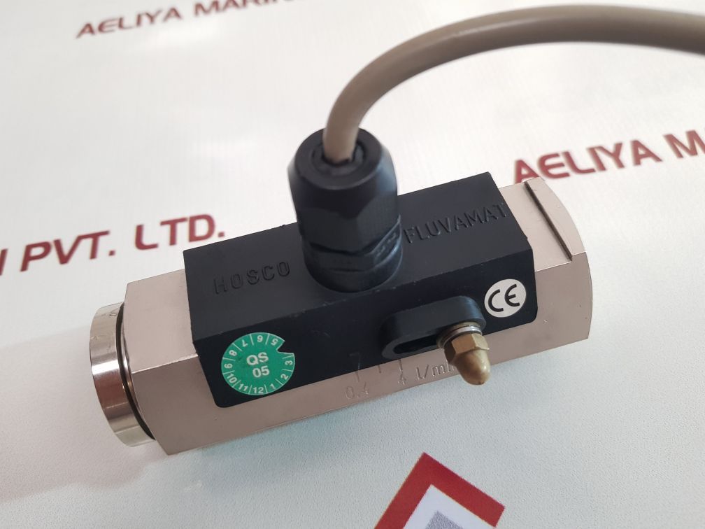 Hosco Fluvamat Mr 8 Mi Spez Valve Dn8 Pn200