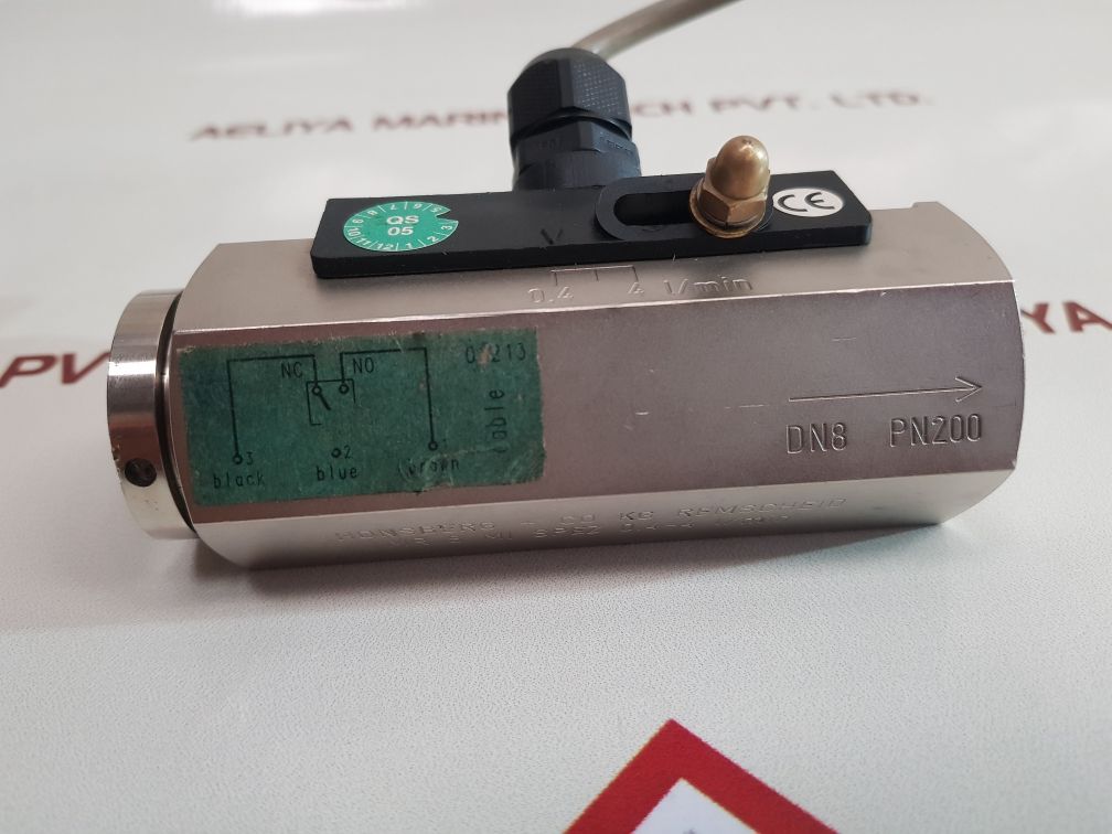 Hosco Fluvamat Mr 8 Mi Spez Valve Dn8 Pn200