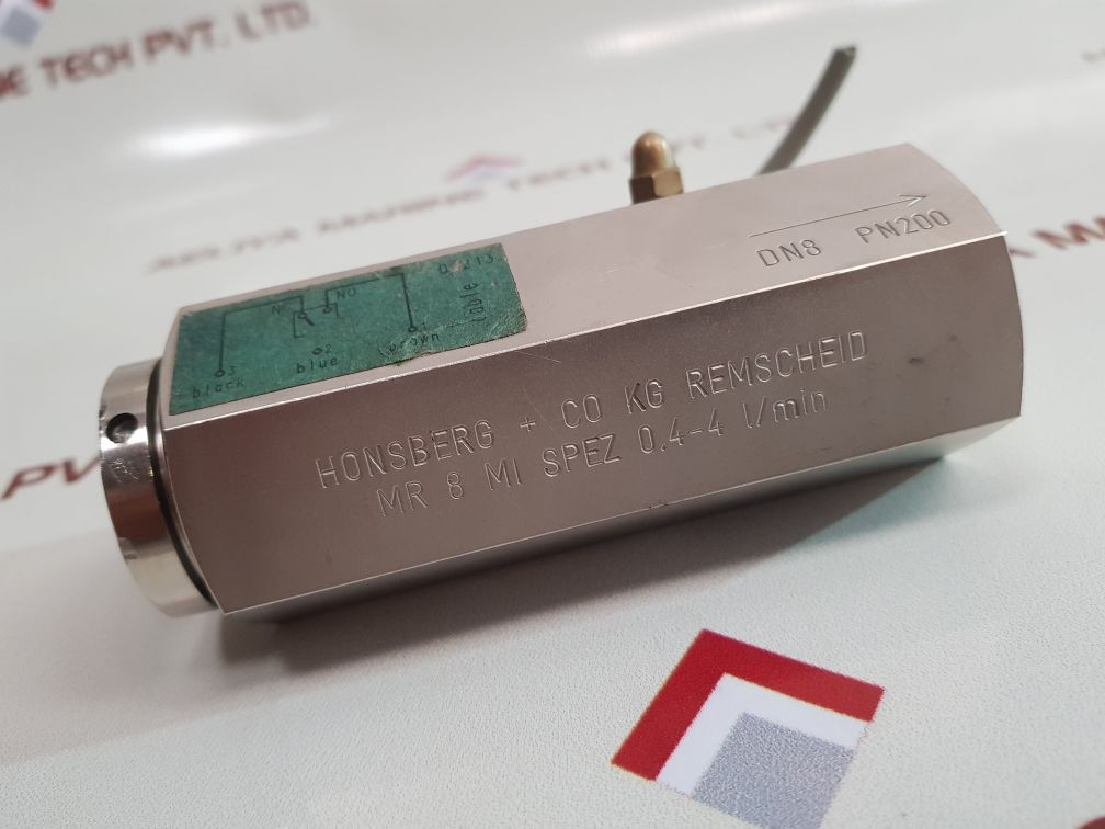 Hosco Fluvamat Mr 8 Mi Spez Valve Dn8 Pn200