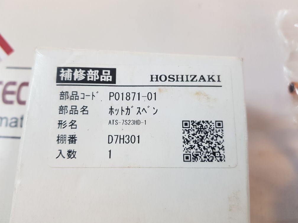 Hoshizaki P01871-01 Hot Gas Valve