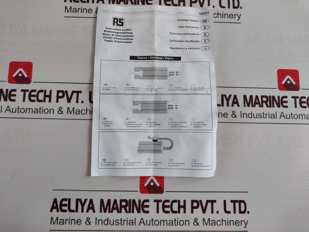Hotwatt Ms16-100 Cartridge Heater 250W 230V
