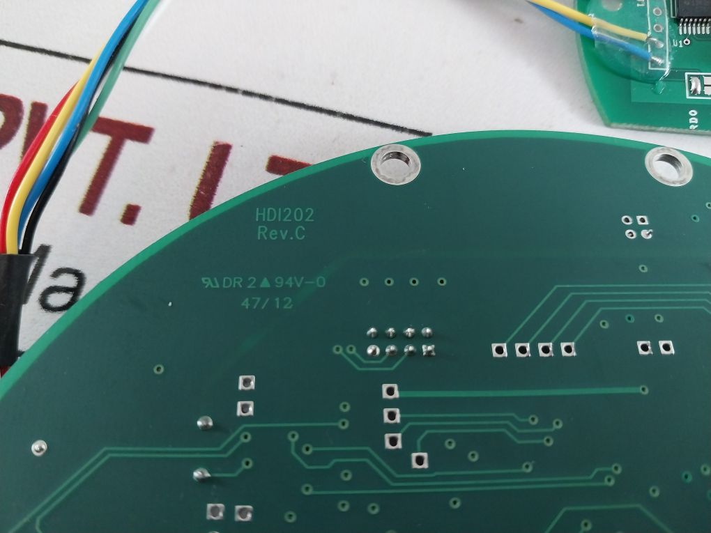 Houston Digital Instruments Hdi202 Pcb Card