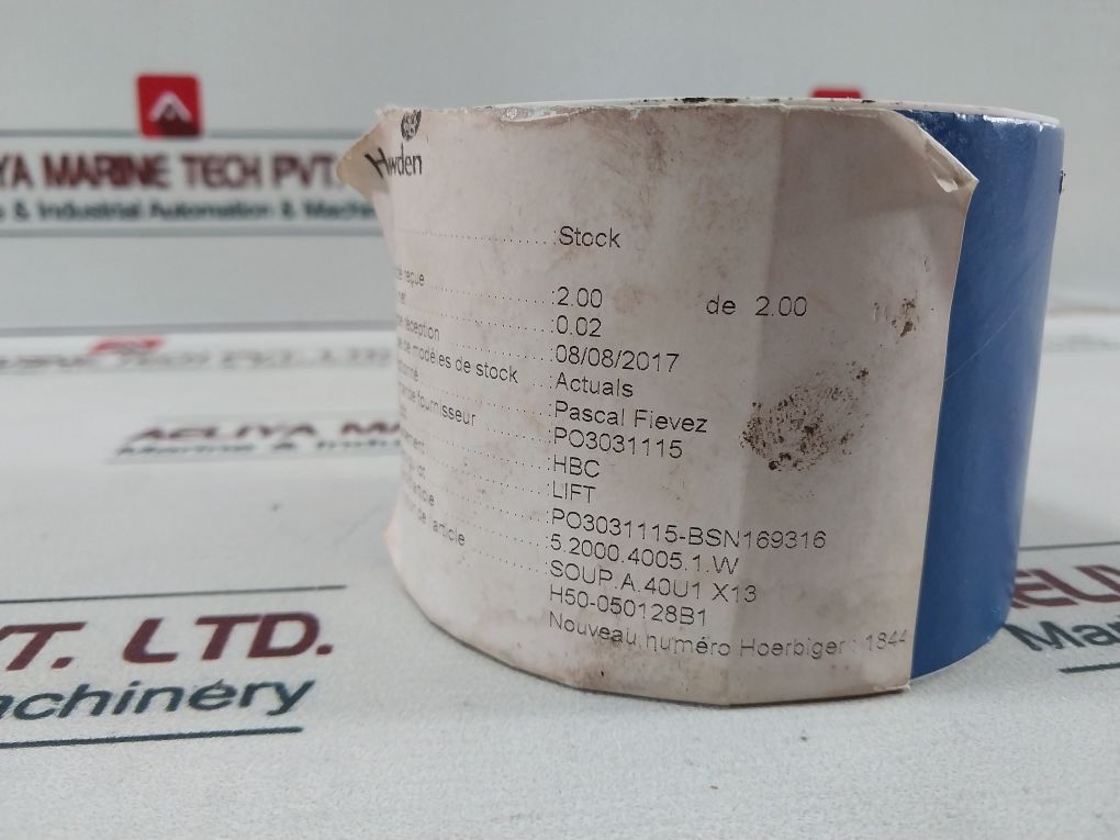 Howden 5.2000.4005.1.W Suction Control Valve