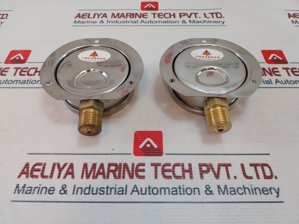 Howoyb Yn75T G1/2 Pressure Gauge