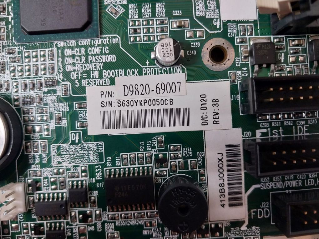 Hp 316703000007 R03 Motherboard 4117 0300 0016 R