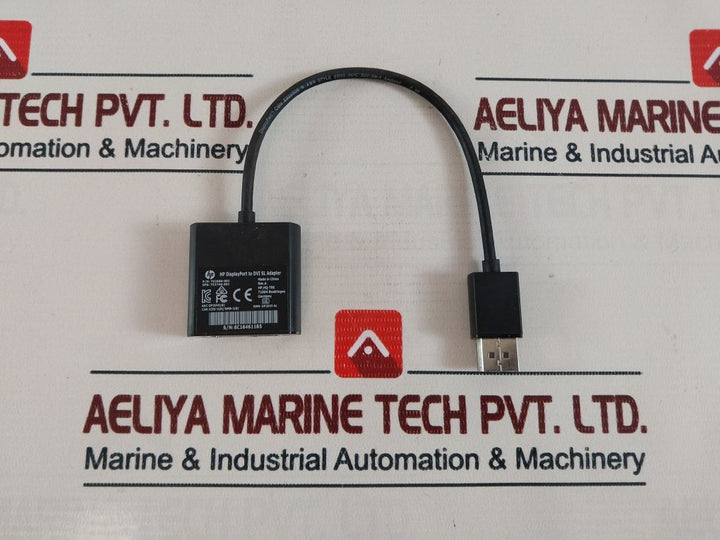 Lot Of 2X Hp 752660-001 Displayport To Dvi Sl Adapter Cable
