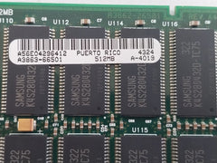 Hp A3863-66501 Memory Module A3862-26501